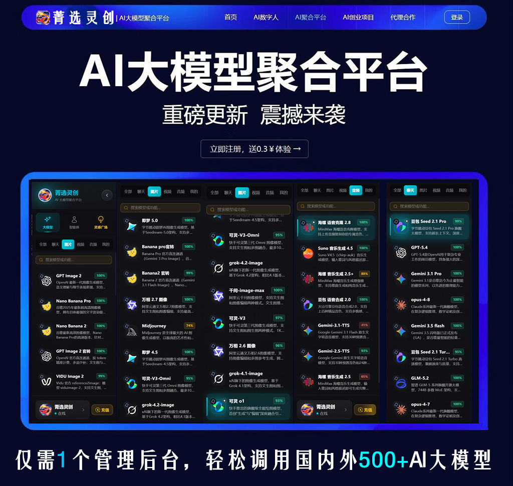 AI音频与内容制作场景展示